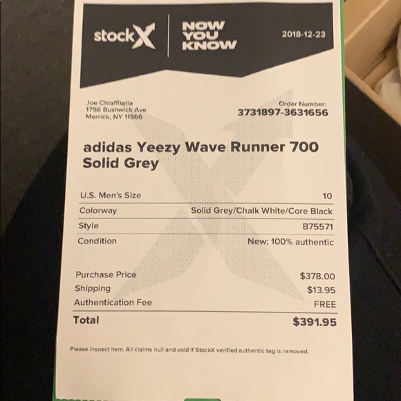 Adidas Yeezy Wave Runner 700